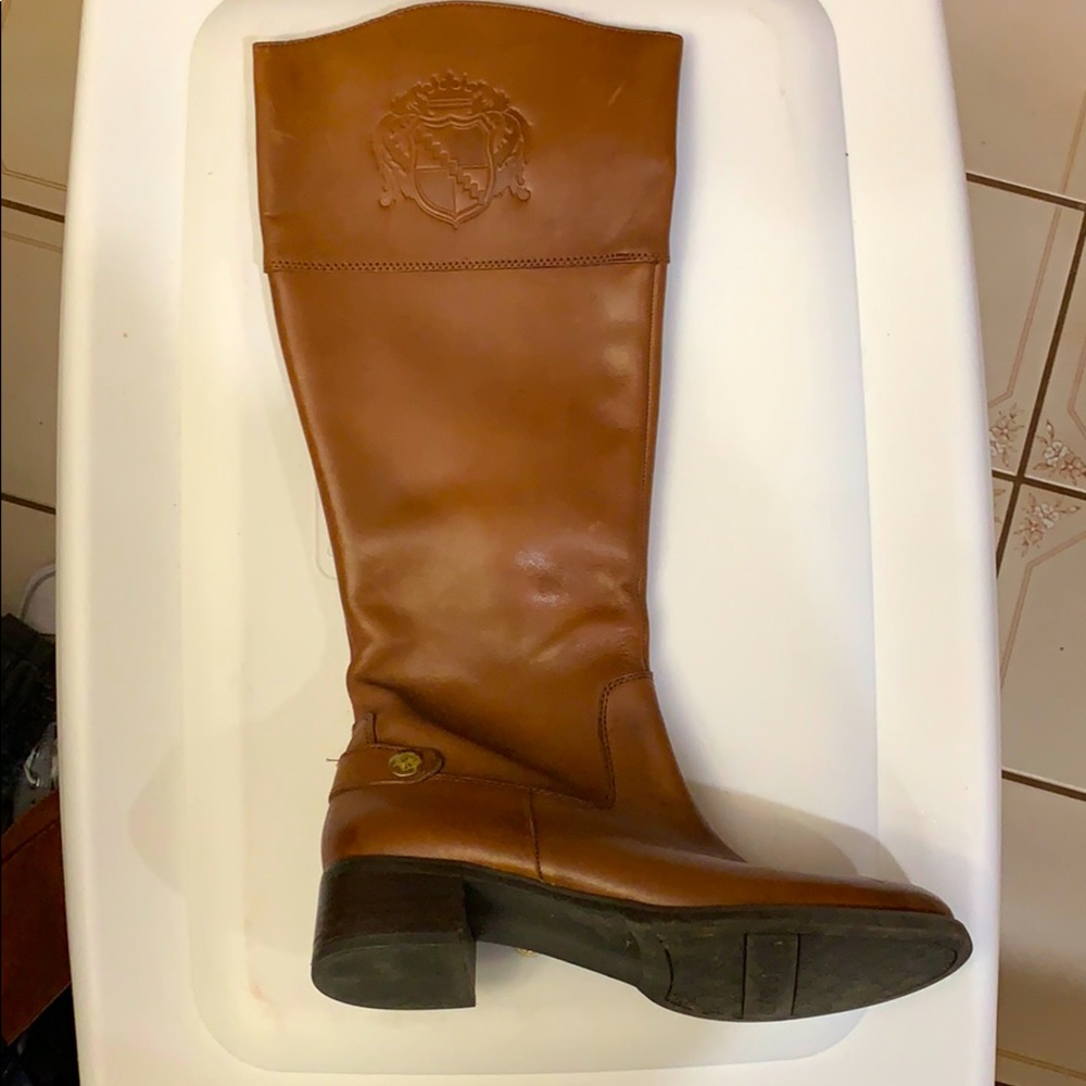 Vincent Camuto Brown Riding Boots